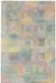 Asiatic camden cream multi Multicoloured Living Room Geometric Rug.