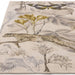 Clarke & Clarke botany cc botany Beige Living Room Floral Rug.