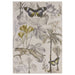 Clarke & Clarke botany cc botany Beige Living Room Floral Rug.