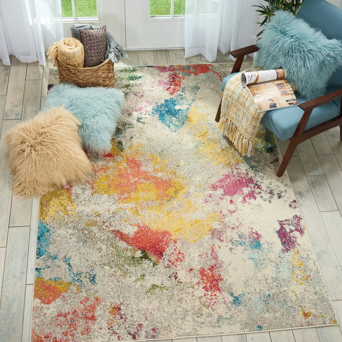 Miltu Raugs Celestial CES12 Ivory Multi Rugs - Buy CES12 Ivory Multi Rugs Online ...
