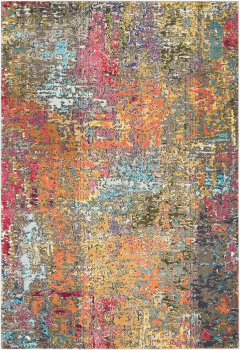 Light Sunset Rug Nourison | Celestial Sunset Rug | Hard-wearing & Durable — RugsDirect ...