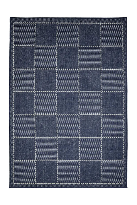FLATWEAVE GEL Check Navy