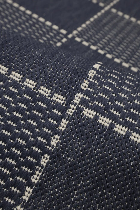 FLATWEAVE GEL Check Navy