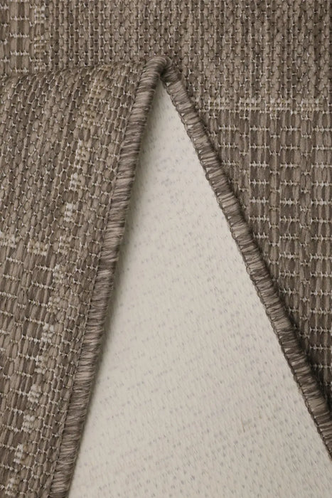 FLATWEAVE GEL Check Latte