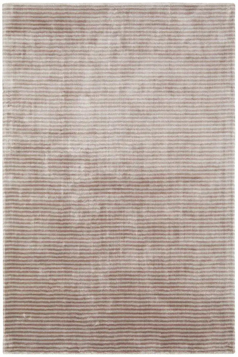 Asiatic chrome stripe barley Beige Living Room Striped Rug.