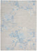 Calvin Klein ck005 enchanting ech01 grey sky Blue, Grey Living Room  Rug.