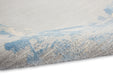 Calvin Klein ck005 enchanting ech01 grey sky Blue, Grey Living Room  Rug.
