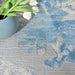 Calvin Klein ck005 enchanting ech01 grey sky Blue, Grey Living Room  Rug.
