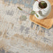 Calvin Klein ck005 enchanting ech02 ivory seaglass Ivory, Multicoloured Living Room  Rug.