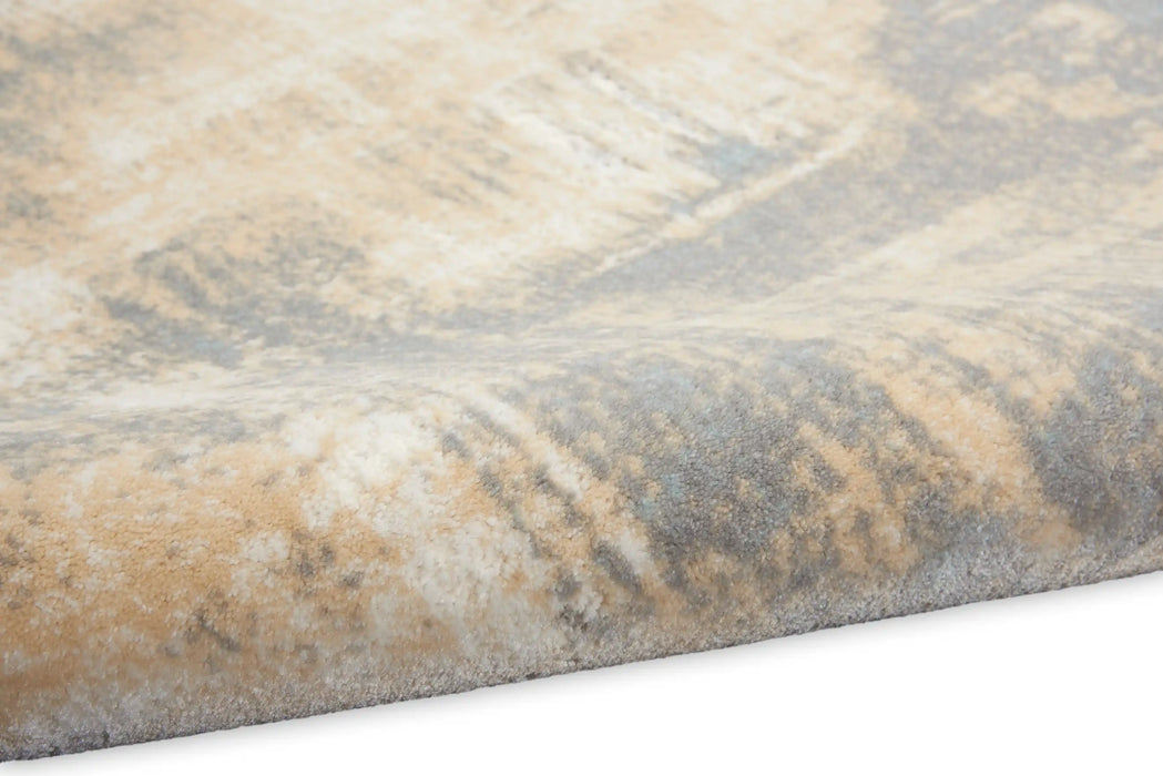 Calvin Klein ck005 enchanting ech02 ivory seaglass Ivory, Multicoloured Living Room  Rug.