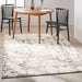 Calvin Klein ck009 sculptural scl01 grey Grey, Ivory Living Room Wool Rug.