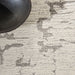 Calvin Klein ck009 sculptural scl01 grey Grey, Ivory Living Room Wool Rug.