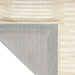 Calvin Klein ck010 linear lnr01 ivory Ivory Living Room Striped Rug.