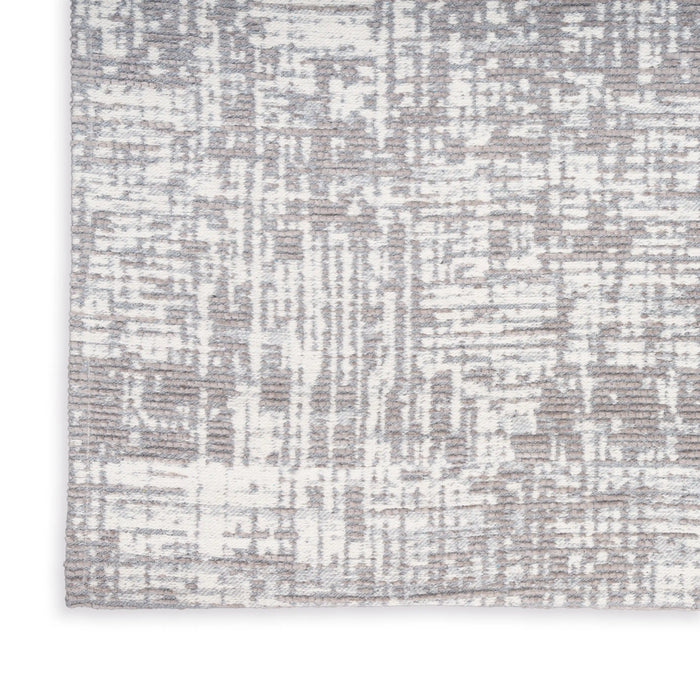 Calvin Klein ck015 safi sfr02 grey ivory Grey Living Room  Rug.