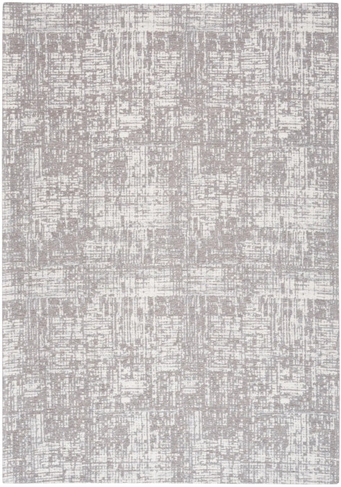Calvin Klein ck015 safi sfr02 grey ivory Grey Living Room  Rug.