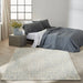 Calvin Klein ck015 safi sfr03 ivory Ivory Living Room  Rug.