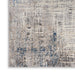 Calvin Klein ck022 infinity ifn01 blue multi Blue, Grey, Multicoloured Living Room  Rug.