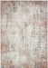 Calvin Klein ck022 infinity ifn01 rust multi Grey, Multicoloured, Orange Living Room  Rug.