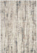Calvin Klein ck022 infinity ifn02 ivory grey blue Blue, Grey, Ivory, Multicoloured Living Room  Rug.