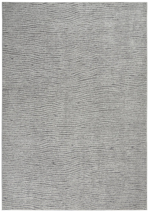 Calvin Klein ck90 tidal ck90 tidal grey Grey Living Room  Rug.