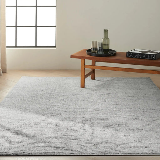 Calvin Klein ck90 tidal ck90 tidal grey Grey Living Room  Rug.