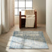 Calvin Klein ck950 rush ck950 ivory blue Blue, Ivory Living Room  Rug.