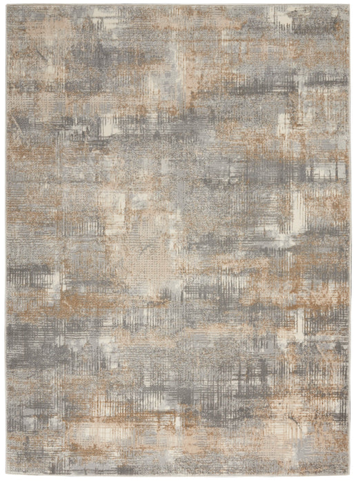 Calvin Klein ck950 rush ck951 grey beige Grey, Beige Living Room  Rug.