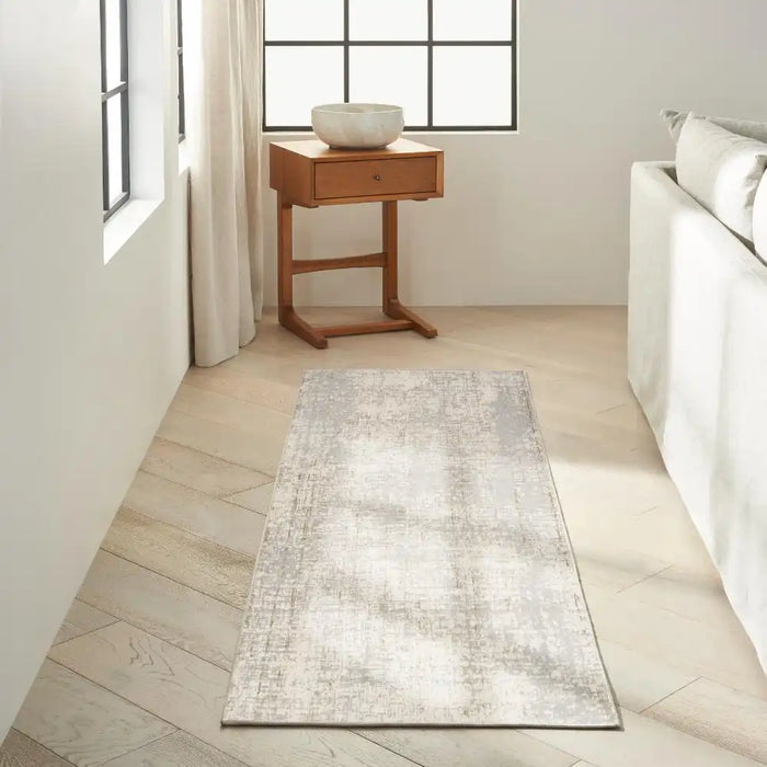 Calvin Klein ck950 rush ck955 grey Grey Living Room  Rug.
