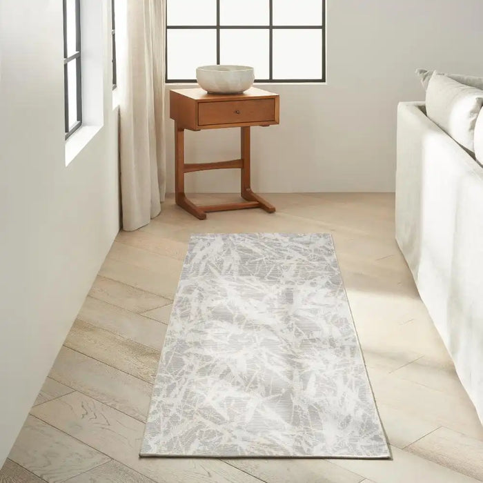 Calvin Klein ck950 rush ck956 grey ivory Grey, Ivory Living Room  Rug.
