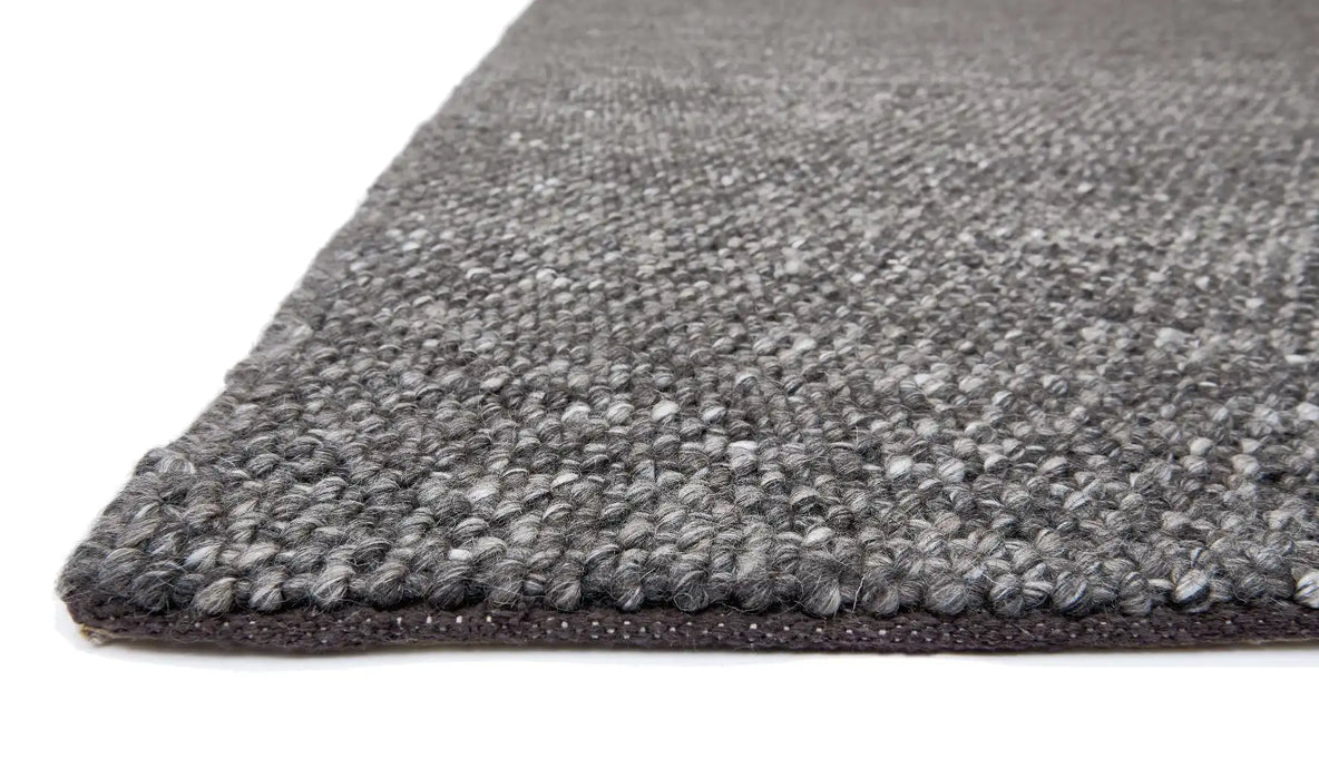 Asiatic coast cs01 charcoal Grey Living Room Wool Rug.
