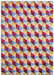 Asiatic colores modern rugs 07 Multicoloured Living Room  Rug.