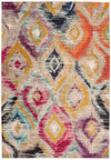 Asiatic colores modern rugs col 08 Multicoloured Living Room  Rug.