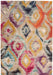 Asiatic colores modern rugs col 08 Multicoloured Living Room  Rug.