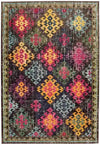 Asiatic colores modern rugs col 10 Multicoloured Living Room  Rug.