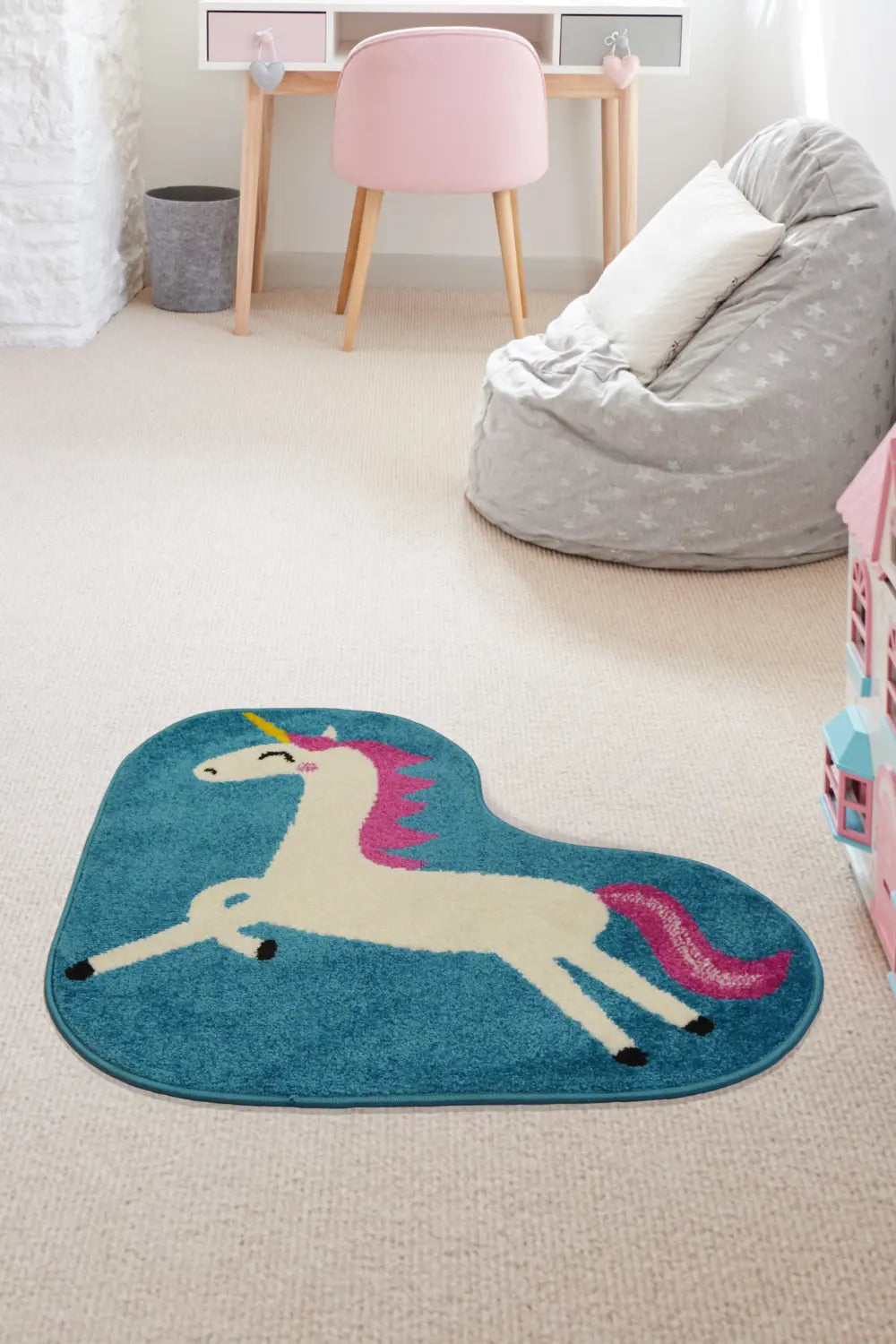 COLOUR POP Unicorn Multicoloured Rug — RugsDirect Online