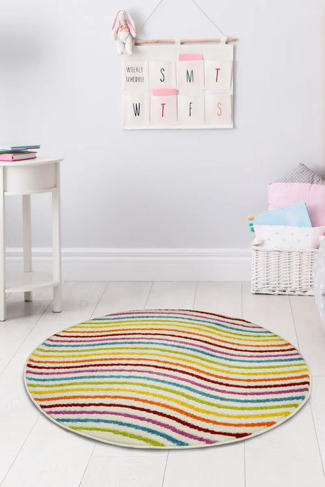 COLOUR POP Wave Multicoloured Rug — RugsDirect Online