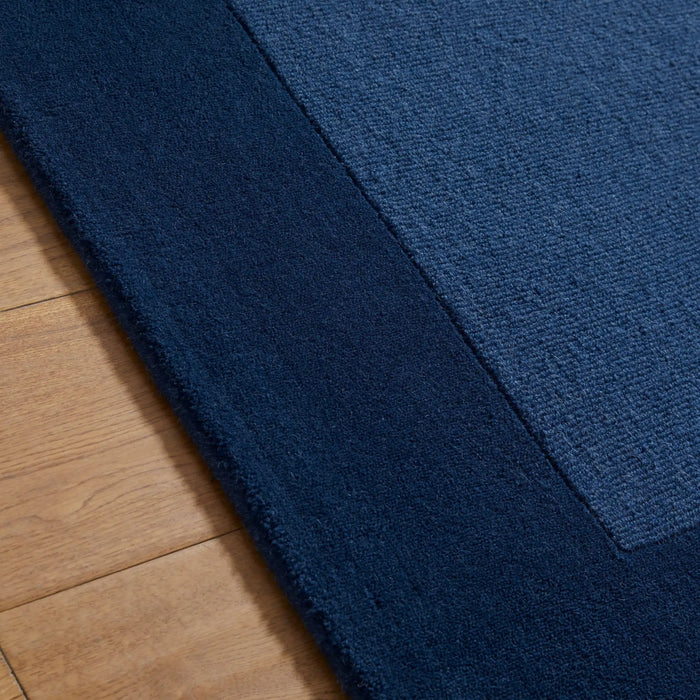 Oriental Weavers colours blue Blue Living Room Wool Rug.