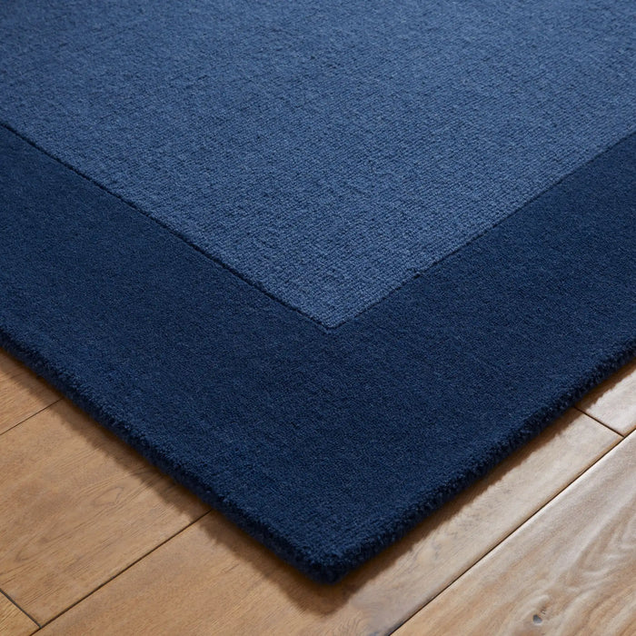 Oriental Weavers colours blue Blue Living Room Wool Rug.