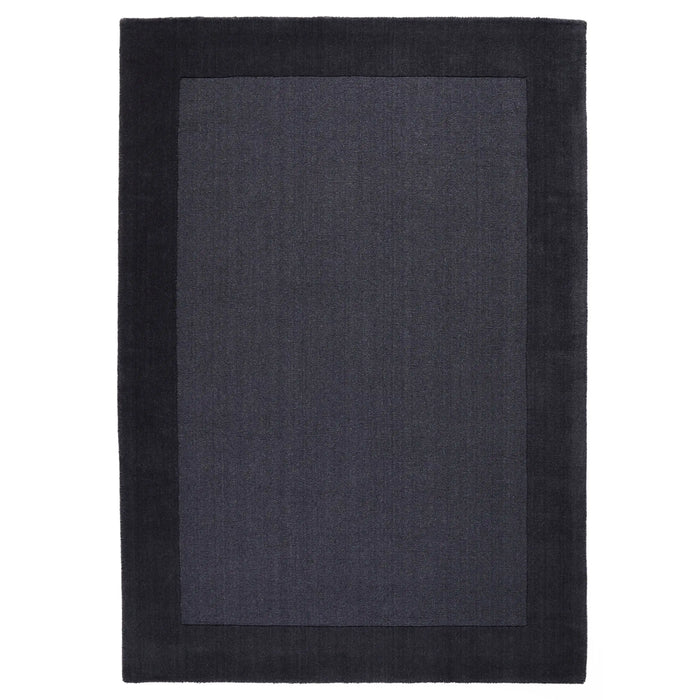 Oriental Weavers colours charcoal Grey, Black Living Room Wool Rug.