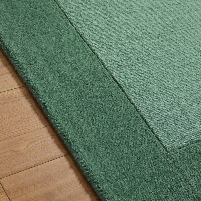 Oriental Weavers colours green Green Living Room Wool Rug.