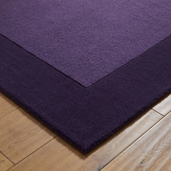 Oriental Weavers colours purple Purple Living Room Wool Rug.