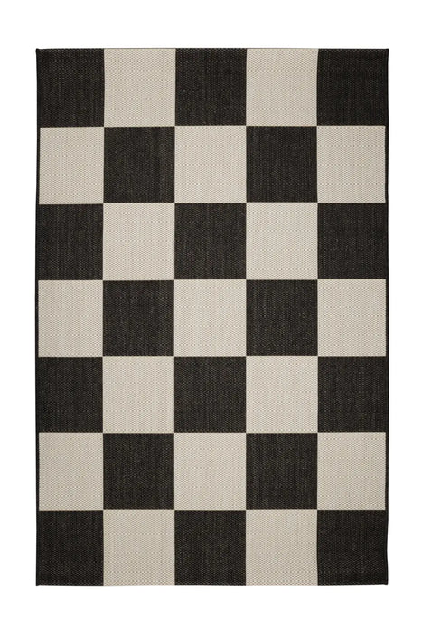 COUNTY CHEQUER BLACK