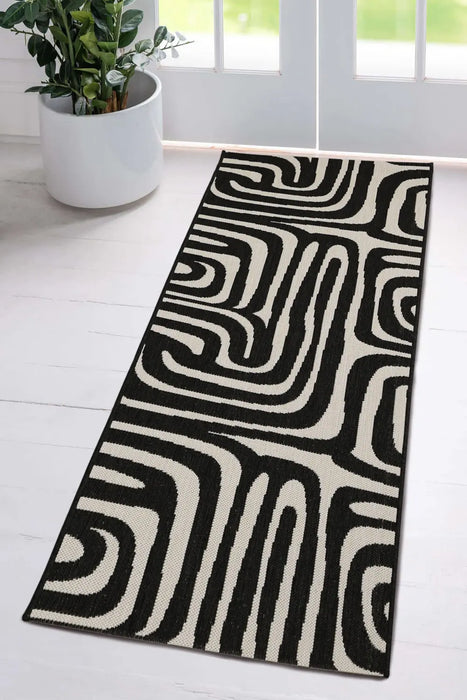 COUNTY Zebra Black Indoor/Outdoor