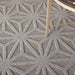 Nourison cozumel outdoor czm01 light grey Grey Living Room Geometric Rug.