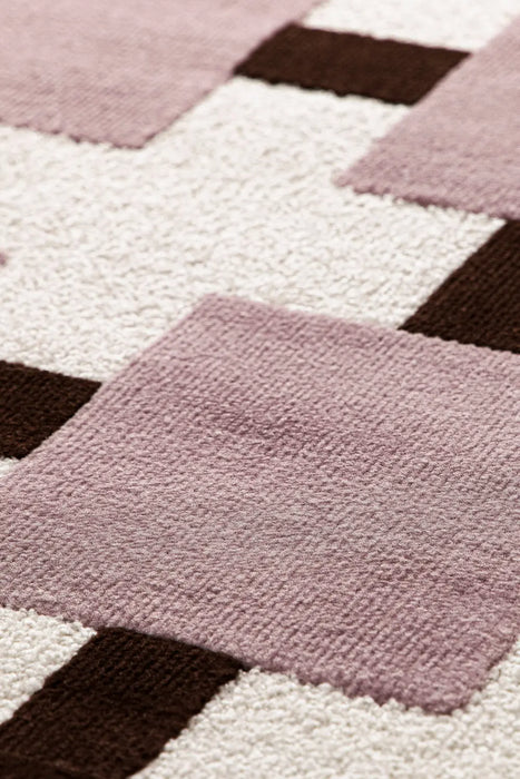 Vita SQUARES PINK/CHOC Indoor / Outdoor