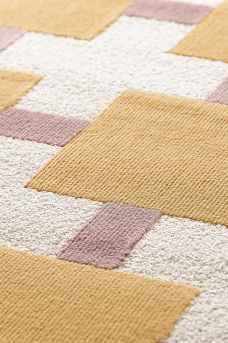 Vita SQUARES YELL/PINK Indoor / Outdoor
