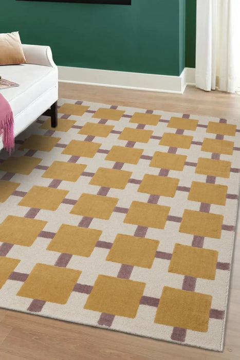 Vita SQUARES YELL/PINK Indoor / Outdoor