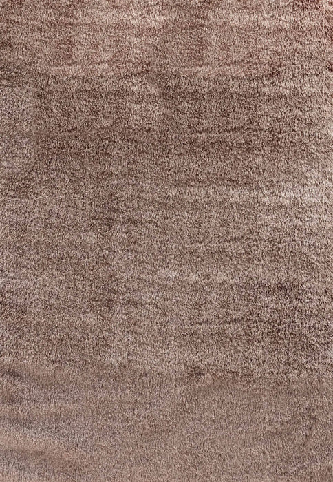 Serdim Rugs california 600 bronze Brown Living Room Shaggy Rug.