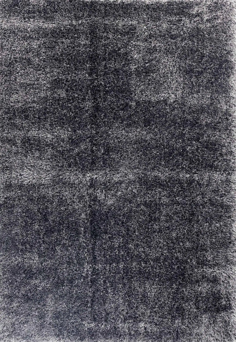 Serdim Rugs california 600 dark grey Grey Living Room Shaggy Rug.