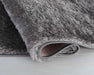 Serdim Rugs california 600 silver Grey Living Room Shaggy Rug.